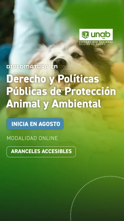 Diplomaturas-Extension-Derechos Animal flyer